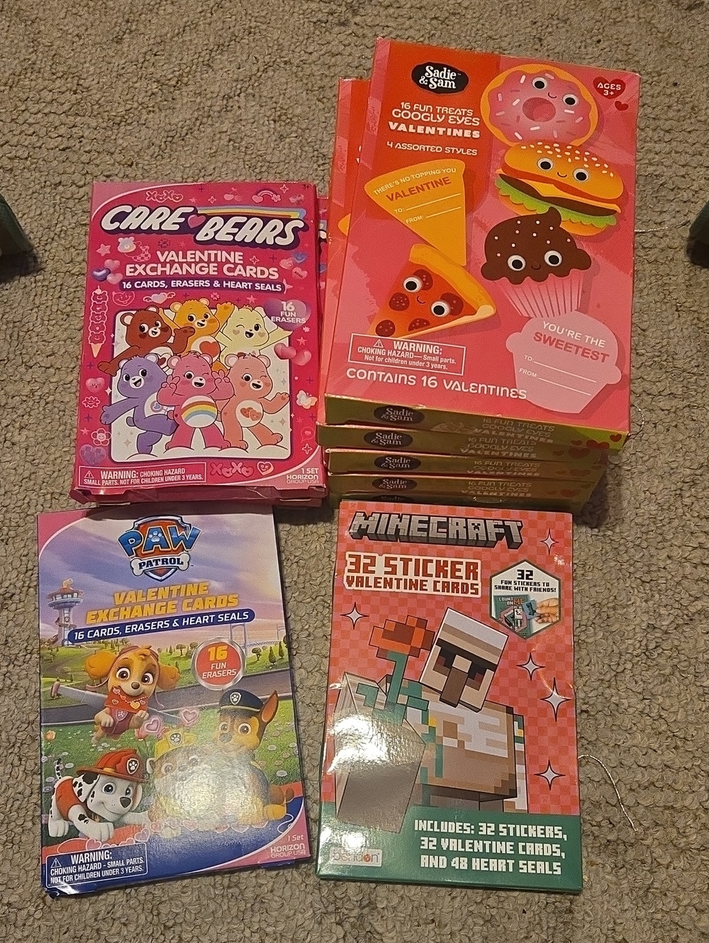 Valentine Cards Bundle 10 Packs Total 799